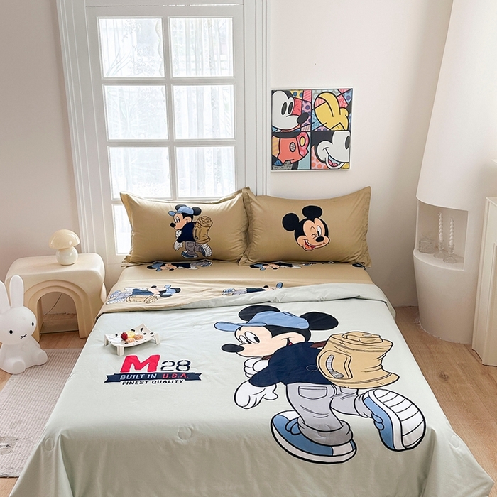 91家纺网 家纺一手货源 找家纺 （总）眷恋家纺 2025新款卡通全棉夏被夏凉被空调被三件套四件套