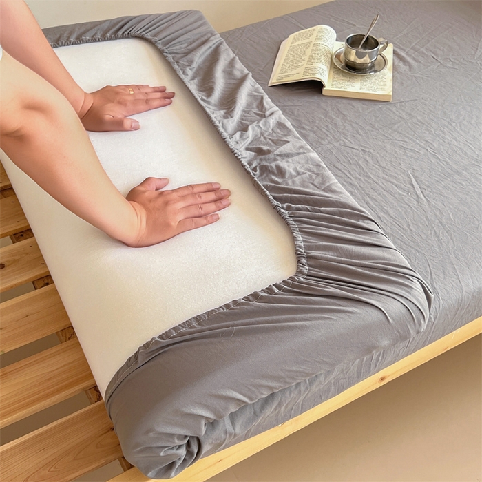 91家纺网 家纺一手货源 找家纺 多品家纺 2025春夏新款超柔水洗棉学生宿舍三件套 墨尔本