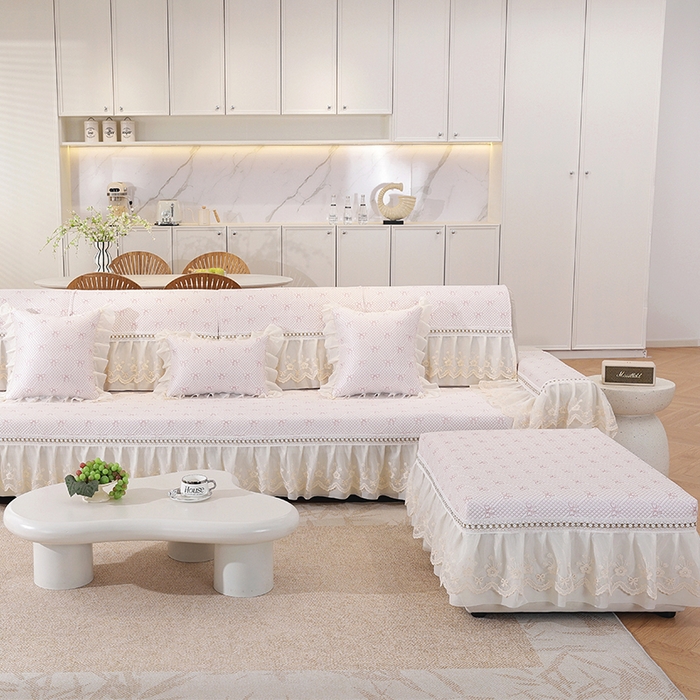 91家纺网 家纺一手货源 找家纺 （总）共鸣沙发垫 2025新款夏凉蝴蝶结沙发直排沙发垫