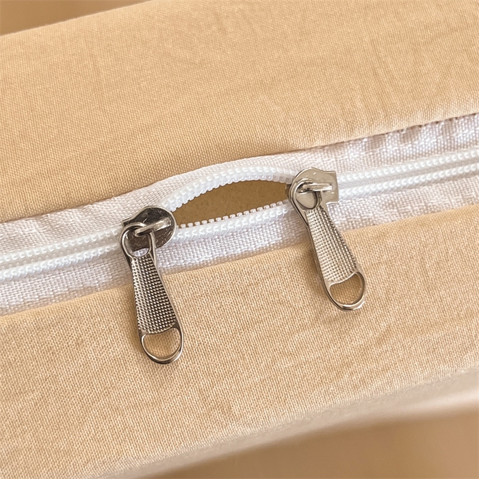 91家纺网 家纺一手货源 找家纺 多品家纺 2025春夏新款超柔水洗棉学生宿舍三件套 日系黄条