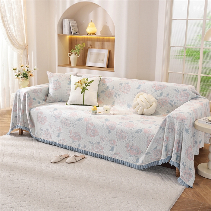 91家纺网 家纺一手货源 找家纺 （总）共鸣沙发垫 2025新款夏季凉感沙发巾