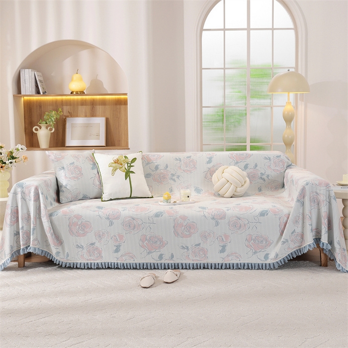 91家纺网 家纺一手货源 找家纺 （总）共鸣沙发垫 2025新款夏季凉感沙发巾