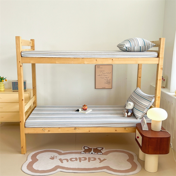 91家纺网 家纺一手货源 找家纺 （总）多品家纺 2025春夏新款超柔水洗棉学生宿舍床笠