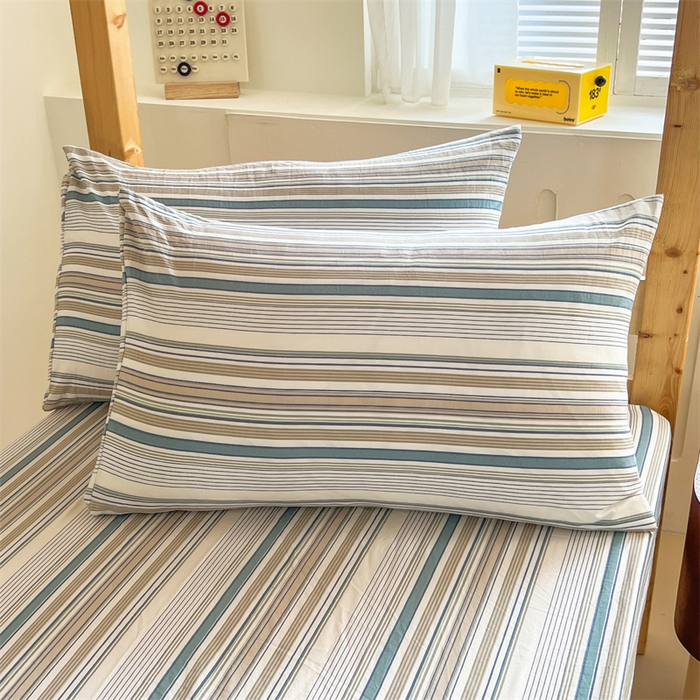 91家纺网 家纺一手货源 找家纺 （总）多品家纺 2025春夏新款超柔水洗棉学生宿舍床笠