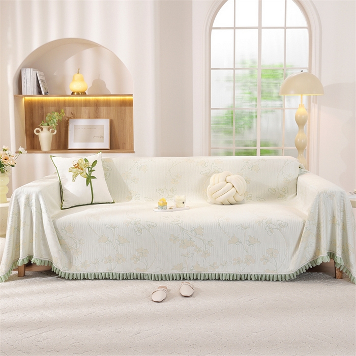 共鸣沙发垫 2025新款夏季凉感沙发巾 凉感蔓枝