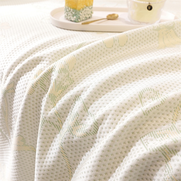 91家纺网 家纺一手货源 找家纺 共鸣沙发垫 2025新款夏季凉感沙发巾 凉感蔓枝