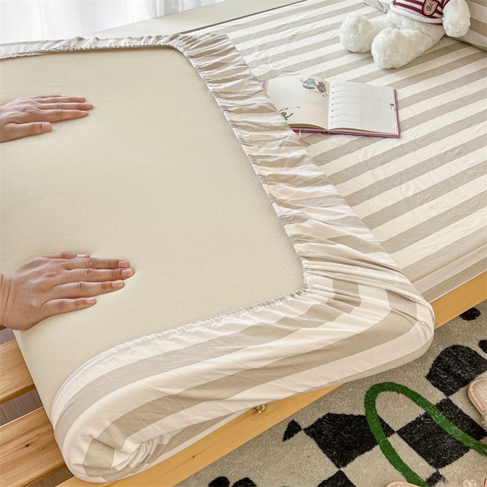 91家纺网 家纺一手货源 找家纺 （总）多品家纺 2025春夏新款超柔水洗棉学生宿舍床笠