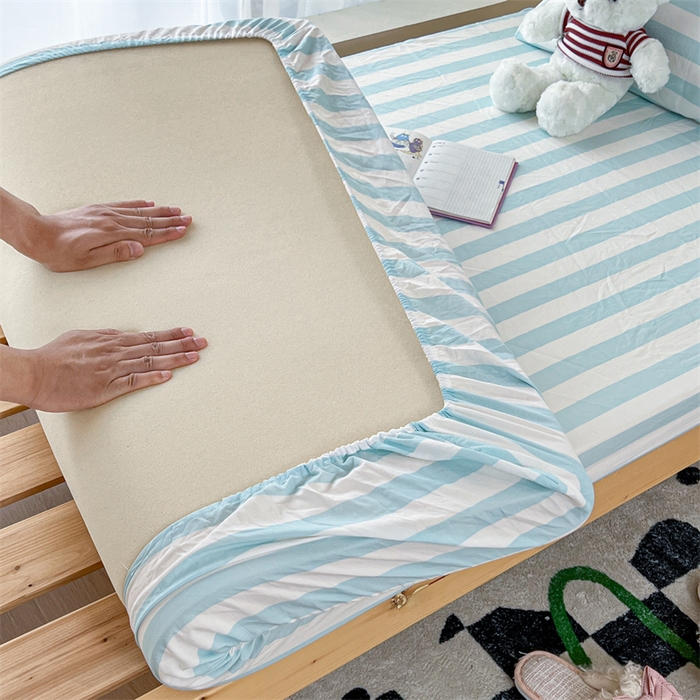 91家纺网 家纺一手货源 找家纺 （总）多品家纺 2025春夏新款超柔水洗棉学生宿舍床笠