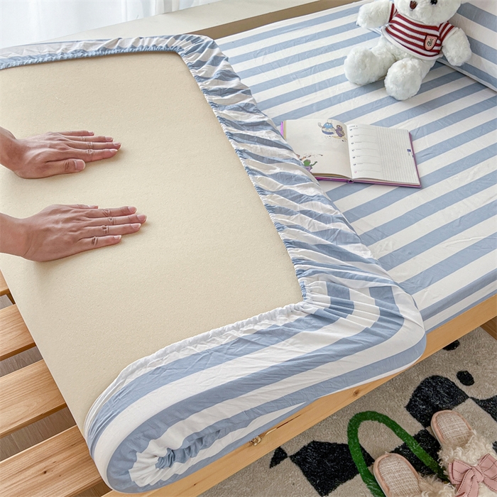 91家纺网 家纺一手货源 找家纺 （总）多品家纺 2025春夏新款超柔水洗棉学生宿舍床笠