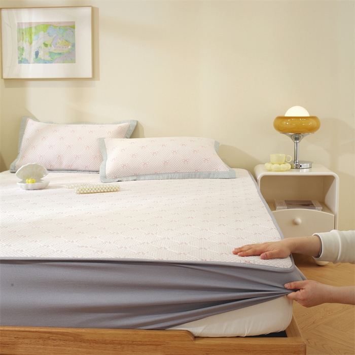 91家纺网 家纺一手货源 找家纺 （总）共鸣沙发垫 2025新款凉豆豆床笠款凉席