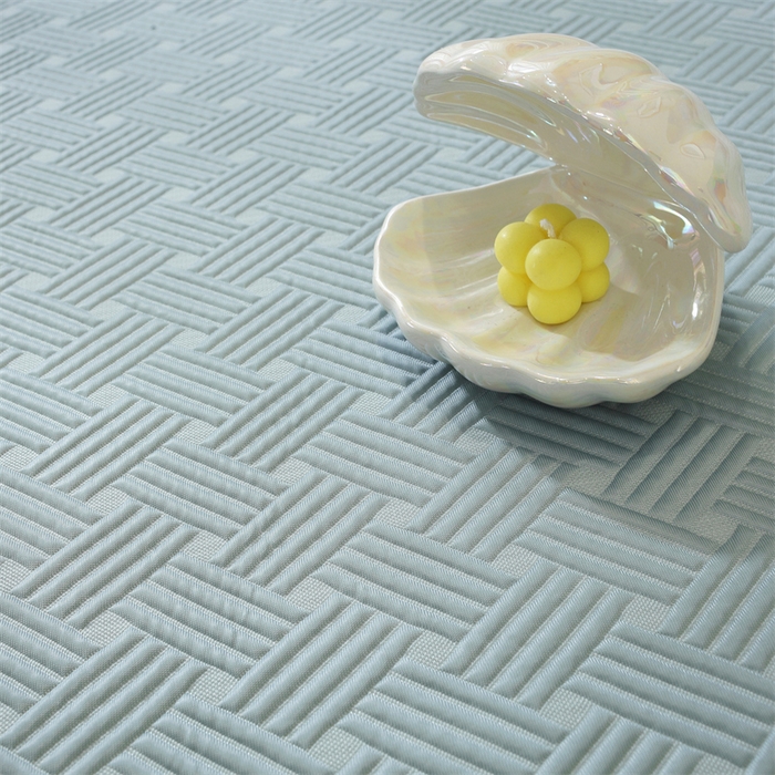 91家纺网 家纺一手货源 找家纺 共鸣沙发垫 2025新款凉豆豆床笠款凉席 床笠冰豆斜纹蓝色