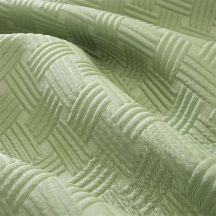 91家纺网 家纺一手货源 找家纺 共鸣沙发垫 2025新款凉豆豆床笠款凉席 床笠冰豆斜纹绿色