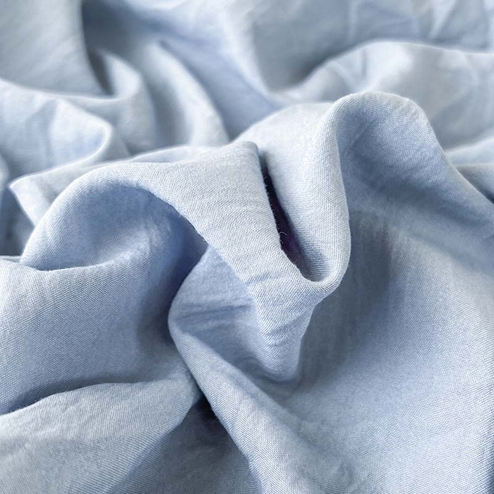 91家纺网 家纺一手货源 找家纺 多品家纺 2025春夏新款超柔水洗棉学生宿舍床笠 灰蓝