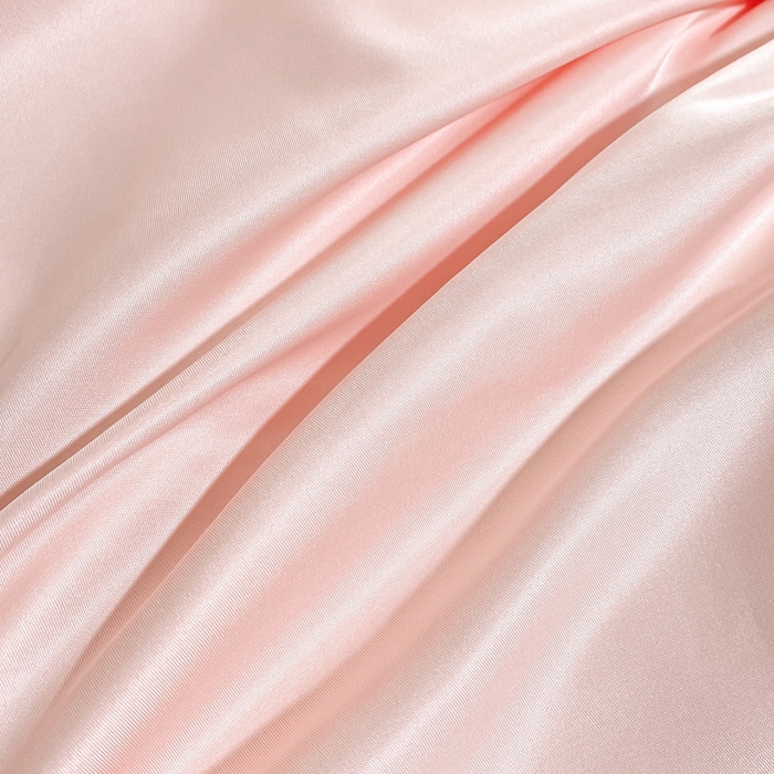 91家纺网 家纺一手货源 找家纺 花愿（原花纪） 2025新款水洗冰丝刺绣四件套-花恋系列 樱花粉