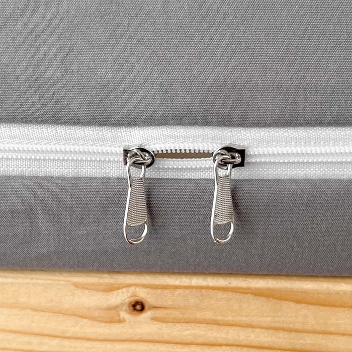 91家纺网 家纺一手货源 找家纺 多品家纺 2025春夏新款超柔水洗棉学生宿舍床笠 浅灰