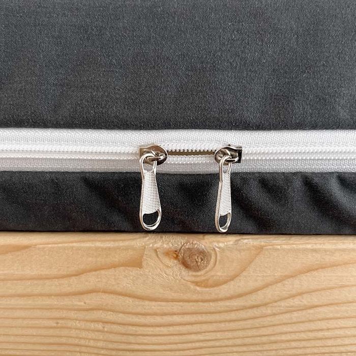 91家纺网 家纺一手货源 找家纺 多品家纺 2025春夏新款超柔水洗棉学生宿舍床笠 深灰