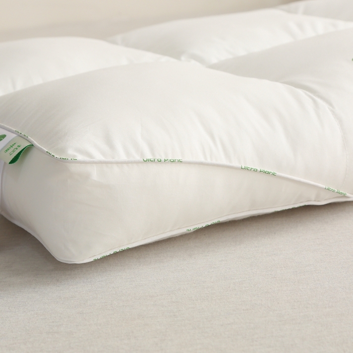 91家纺网 家纺一手货源 找家纺 （总）怡薇格枕芯 2025新款全棉60支青荷六格护颈枕头枕芯