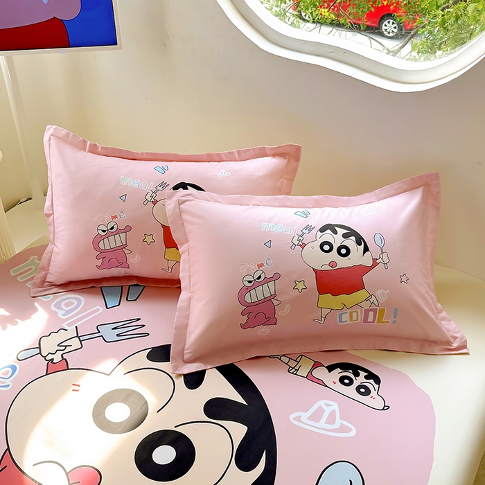 浩诚 2025新款全棉纯棉宽边单枕套汇总 可爱小新