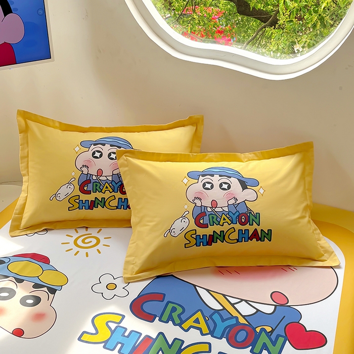 浩诚 2025新款全棉纯棉宽边单枕套汇总 萌萌小新