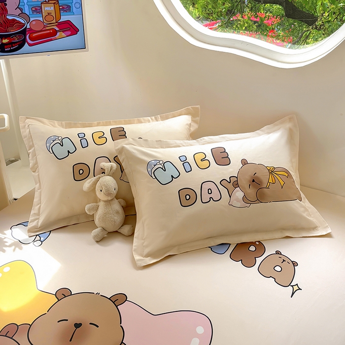 浩诚 2025新款全棉纯棉宽边单枕套汇总 睡梦巴拉