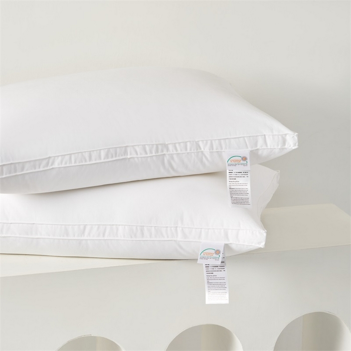 91家纺网 家纺一手货源 找家纺 怡薇格枕芯 2025新款全棉五星级酒店枕头枕芯 立体高枕