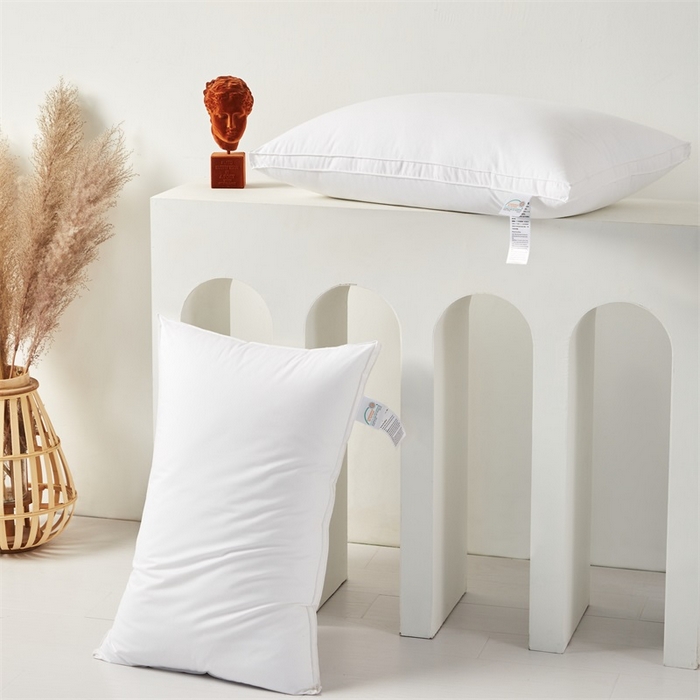 91家纺网 家纺一手货源 找家纺 怡薇格枕芯 2025新款全棉五星级酒店枕头枕芯 立体中枕