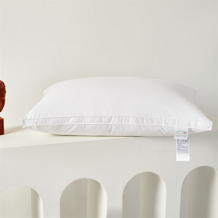 91家纺网 家纺一手货源 找家纺 怡薇格枕芯 2025新款全棉五星级酒店枕头枕芯 立体低枕