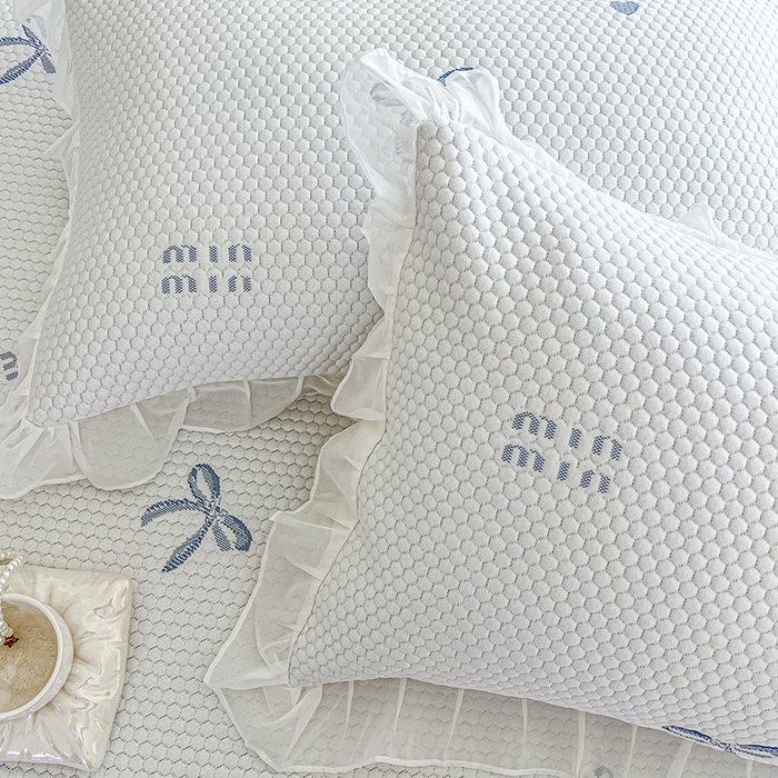 91家纺网 家纺一手货源 找家纺 网红馆（ck家纺） 2025新款床盖款豆豆凉感席凉席席子-甜心蝴蝶 甜心蝴蝶-蔚蓝