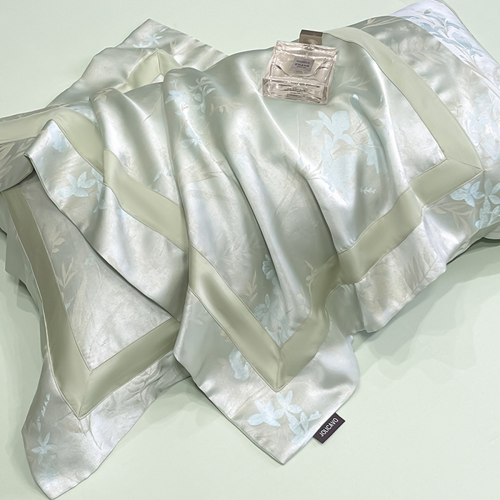 91家纺网 家纺一手货源 找家纺 （总） 2025春夏新款A类天丝棉贡缎提花四件套真丝全工艺丝滑裸睡床单床笠爆款床上用品