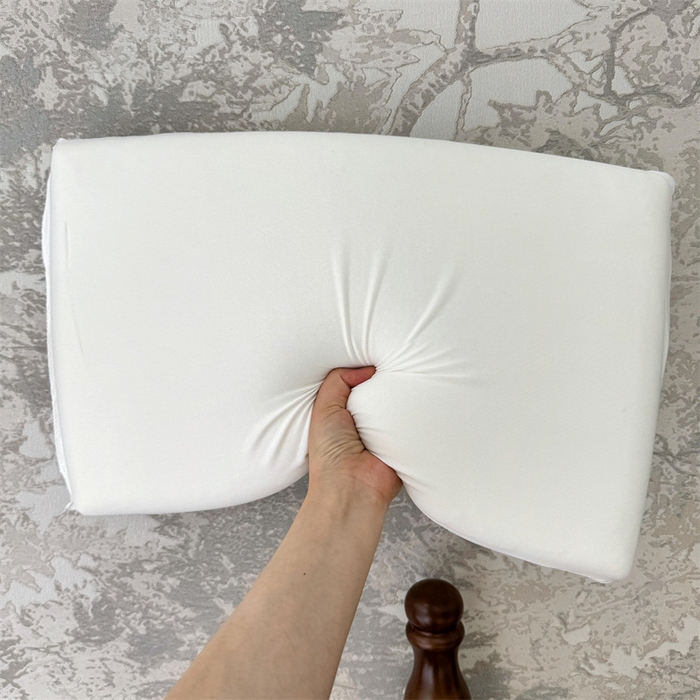 91家纺网 家纺一手货源 找家纺 （总）昕科 2025新款豆芙深睡记忆棉亲子枕-实拍-零压生物基记忆棉儿童枕头记忆棉学生枕生物基成人枕芯