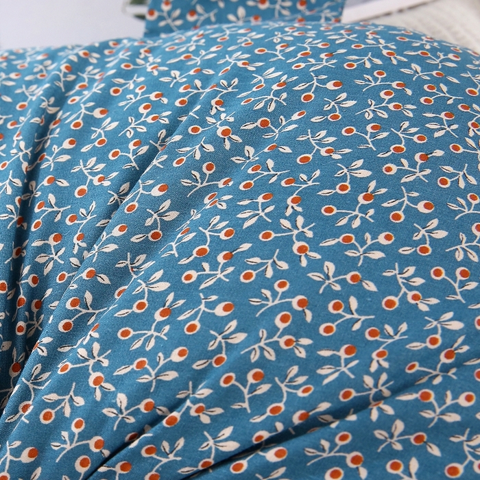 91家纺网 家纺一手货源 找家纺 梦叶草 2025新款全棉刺绣枕芯萌芽熊荞麦枕头 萌芽熊-蓝色35*60cm