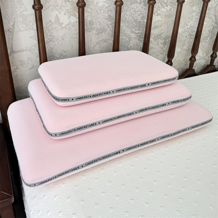 91家纺网 家纺一手货源 找家纺 （总）昕科 2025新款豆芙深睡记忆棉亲子枕-实拍-零压生物基记忆棉儿童枕头记忆棉学生枕生物基成人枕芯