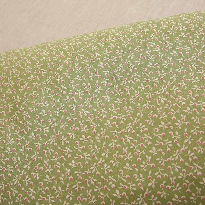 91家纺网 家纺一手货源 找家纺 梦叶草 2025新款全棉贴布绣小碎花荞麦枕头护颈枕芯 贴布绣小碎花荞麦枕-蛋白石绿35*55cm