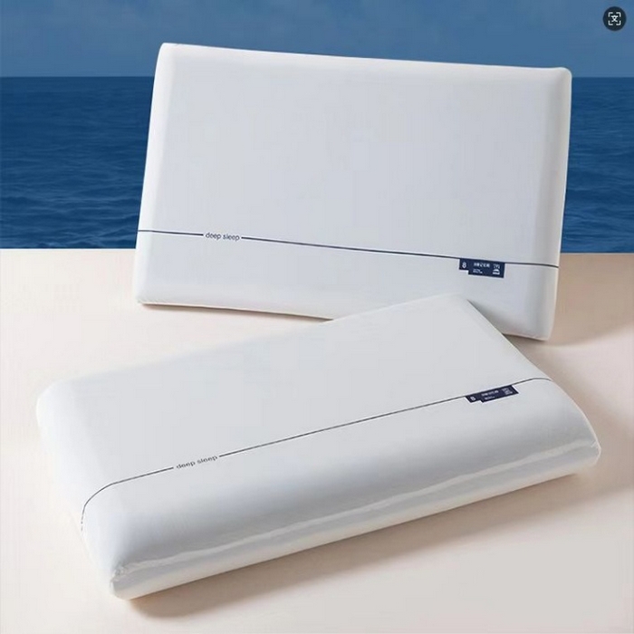 91家纺网 家纺一手货源 找家纺 全美家居 2025新款第三代双芯升级款深睡眠pro零压记忆枕枕头枕芯 白色 42x70cm 厚度8cm