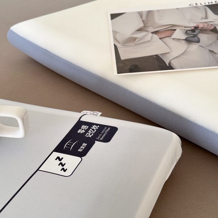 91家纺网 家纺一手货源 找家纺 全美家居 2025新款第三代双芯升级款深睡眠pro零压记忆枕枕头枕芯 白色 42x70cm 厚度8cm