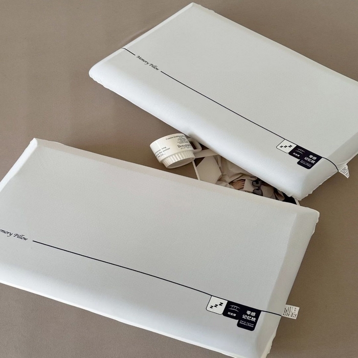 91家纺网 家纺一手货源 找家纺 全美家居 2025新款第三代双芯升级款深睡眠pro零压记忆枕枕头枕芯 白色 42x70cm 厚度8cm