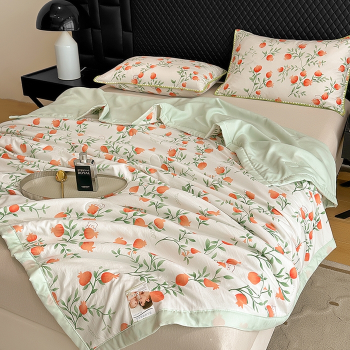 91家纺网 家纺一手货源 找家纺 （总）洁柔2025新款冰凉夏凉被