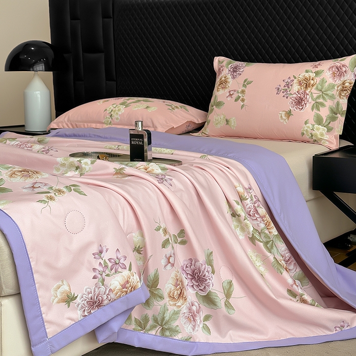 洁柔2025新款冰凉夏凉被 紫韵曼香