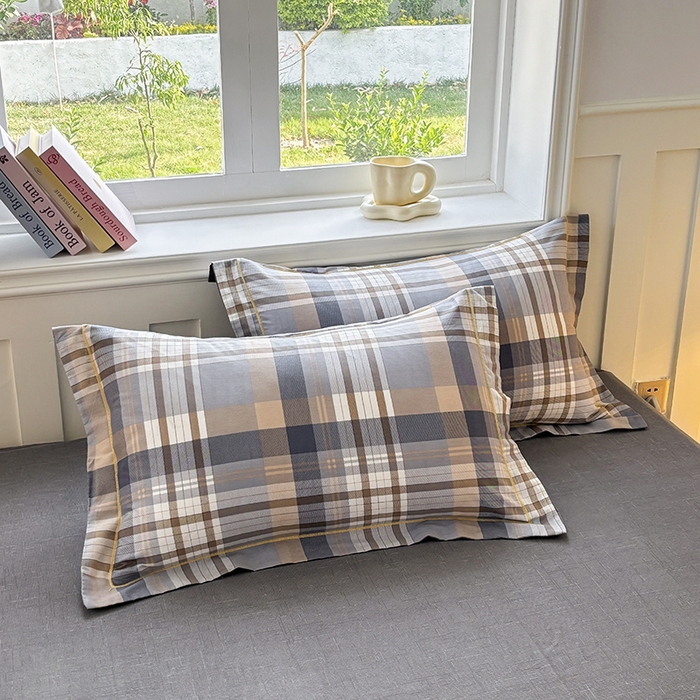 91家纺网 家纺一手货源 找家纺 宇彬家纺 2025直播新款13070全棉纯棉印花床单床笠款四件套和单被套一字绣工艺款 一字绣 诺卡