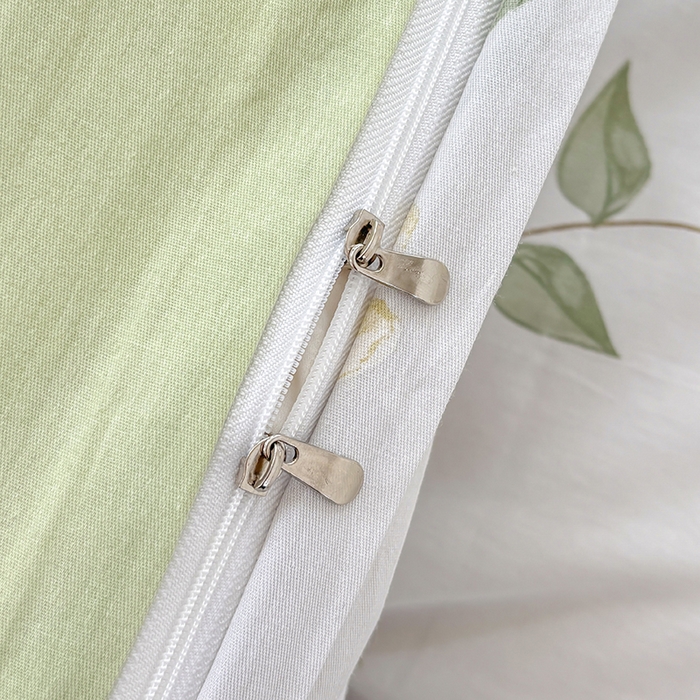 91家纺网 家纺一手货源 找家纺 宇彬家纺 2025直播新款13070全棉纯棉印花床单床笠款四件套和单被套一字绣工艺款 一字绣 白藤