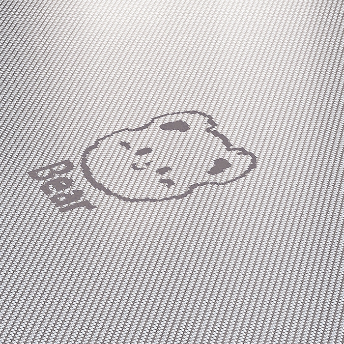 91家纺网 家纺一手货源 找家纺 阿牛席业 2025春夏新款抑菌冰藤席凉席席子-甜蜜熊 冰藤甜蜜熊-灰色（床笠款）