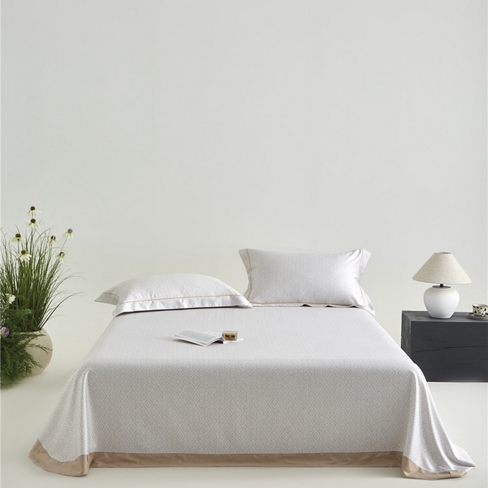 91家纺网 家纺一手货源 找家纺 （总）沐白家居2025新款竹纤维+天丝软凉席三件套