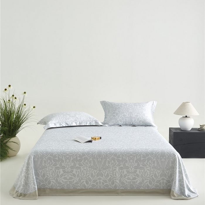 91家纺网 家纺一手货源 找家纺 （总）沐白家居2025新款竹纤维+天丝软凉席三件套