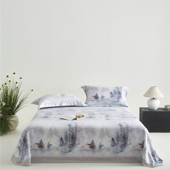 91家纺网 家纺一手货源 找家纺 （总）沐白家居2025新款竹纤维+天丝软凉席三件套