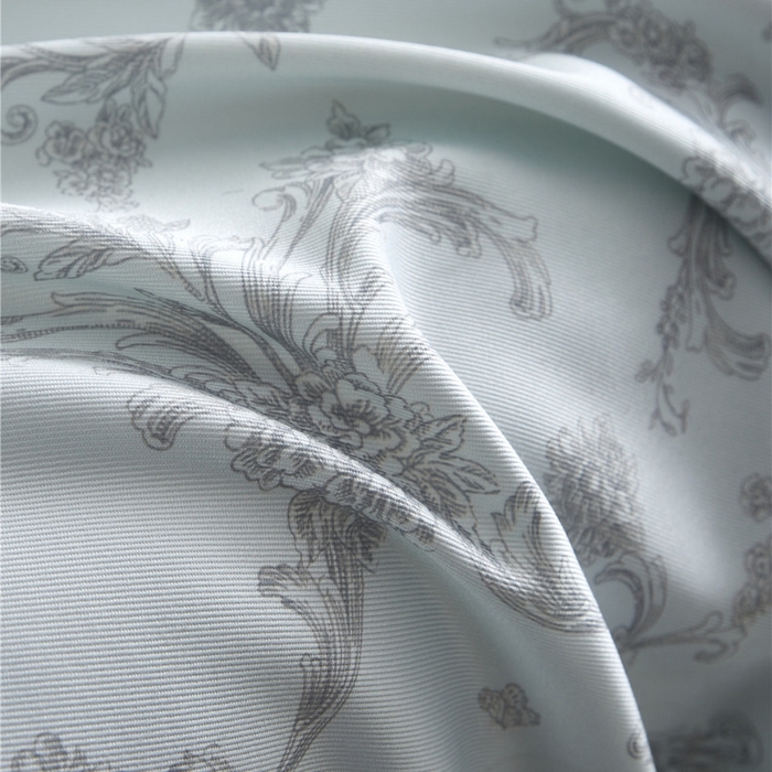 91家纺网 家纺一手货源 找家纺 沐白家居2025新款竹纤维+天丝软凉席三件套 芳华--蓝