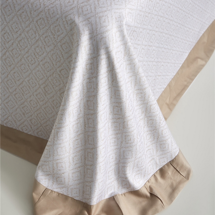 91家纺网 家纺一手货源 找家纺 沐白家居2025新款竹纤维+天丝软凉席三件套 雅致