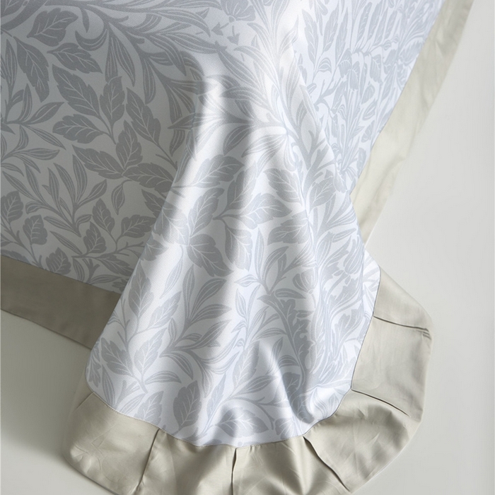 91家纺网 家纺一手货源 找家纺 沐白家居2025新款竹纤维+天丝软凉席三件套 幽香--浅灰