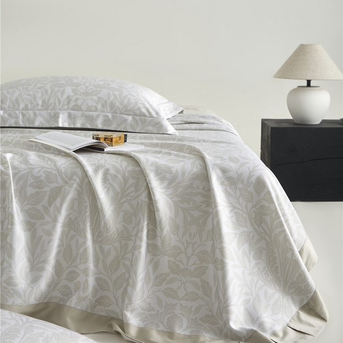 91家纺网 家纺一手货源 找家纺 沐白家居2025新款竹纤维+天丝软凉席三件套 幽香--浅卡其