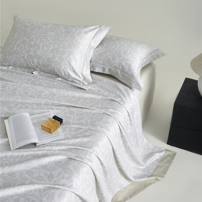 91家纺网 家纺一手货源 找家纺 沐白家居2025新款竹纤维+天丝软凉席三件套 幽香--浅卡其