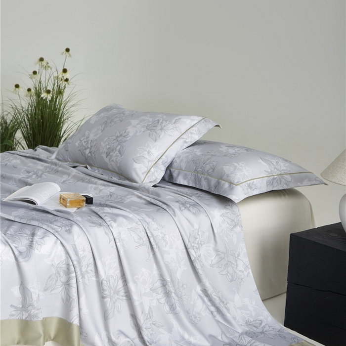 91家纺网 家纺一手货源 找家纺 沐白家居2025新款竹纤维+天丝软凉席三件套 织梦--奶绿